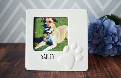 Personalized Dog Frame - Dog Gift For Owners - Pet Sympathy Gift - Personalized Frame
