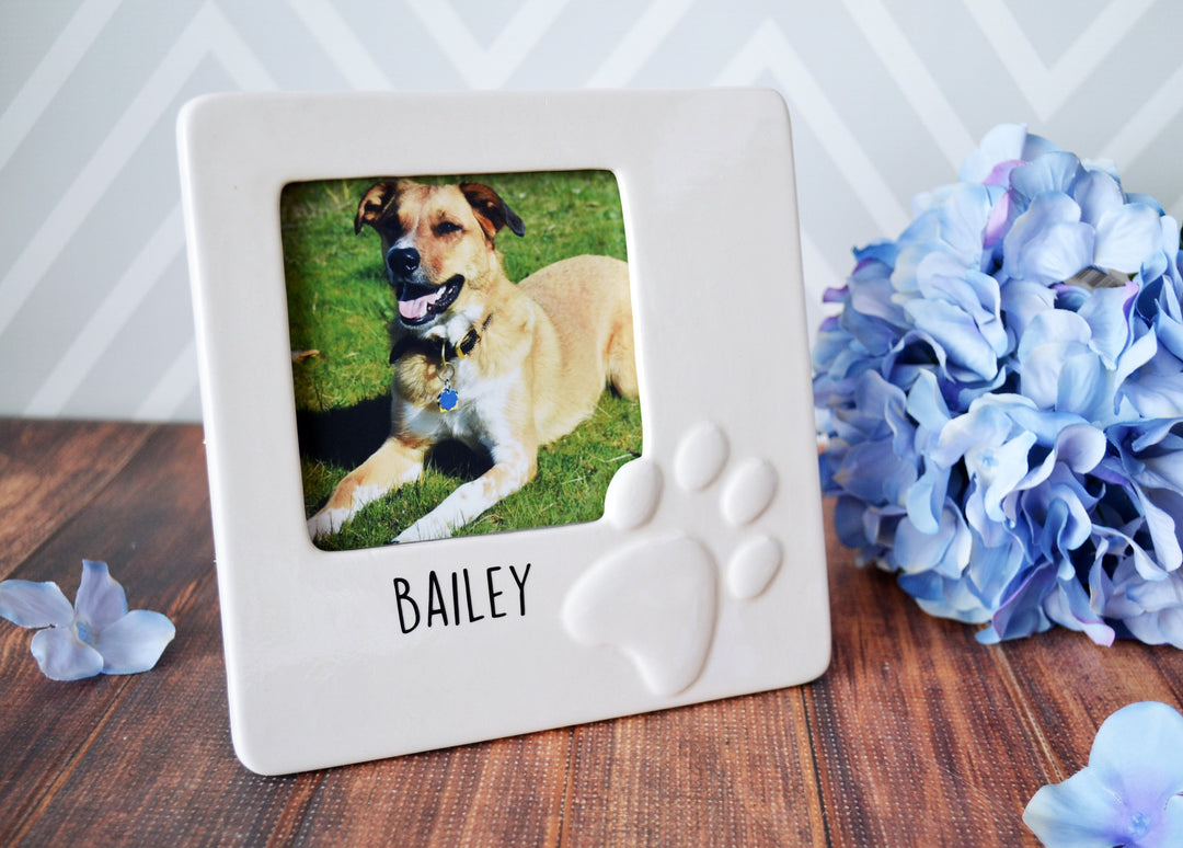 Personalized Dog Frame - Dog Gift For Owners - Pet Sympathy Gift - Personalized Frame