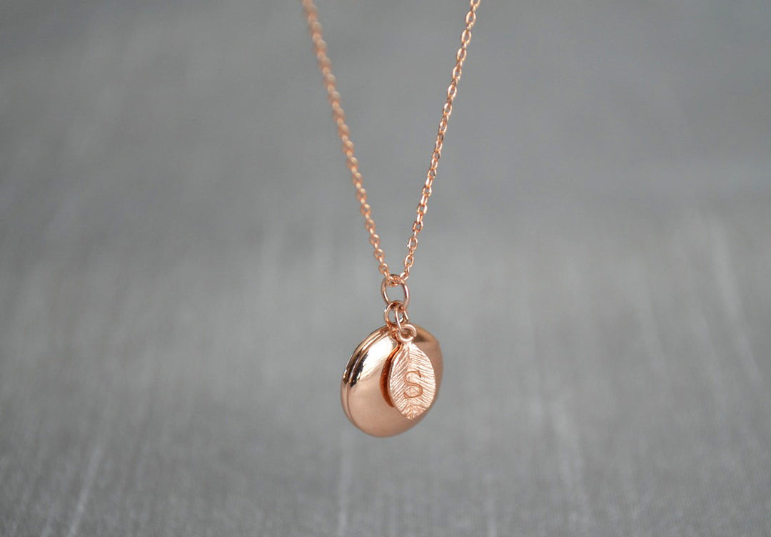 Locket Necklace, Valentine's Day Jewelry, Mom Gift, Gift for Her, Bridesmaid Gift