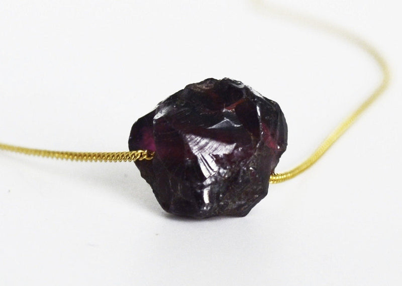 Sage Goddess Grounding Garnet Pendulum for stability and intuition