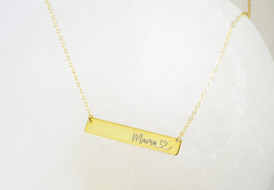 Mama Necklace, Mom Necklace, Personalized Necklace, Gift for Mom, Friend Gift, Layering Necklace, Mom Gift