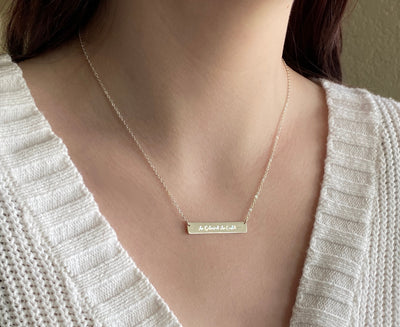 Graduation Necklace, Grad Gift, She Believed She Could, So She Did, Personalized Necklace, Friend Gift, Layering Necklace