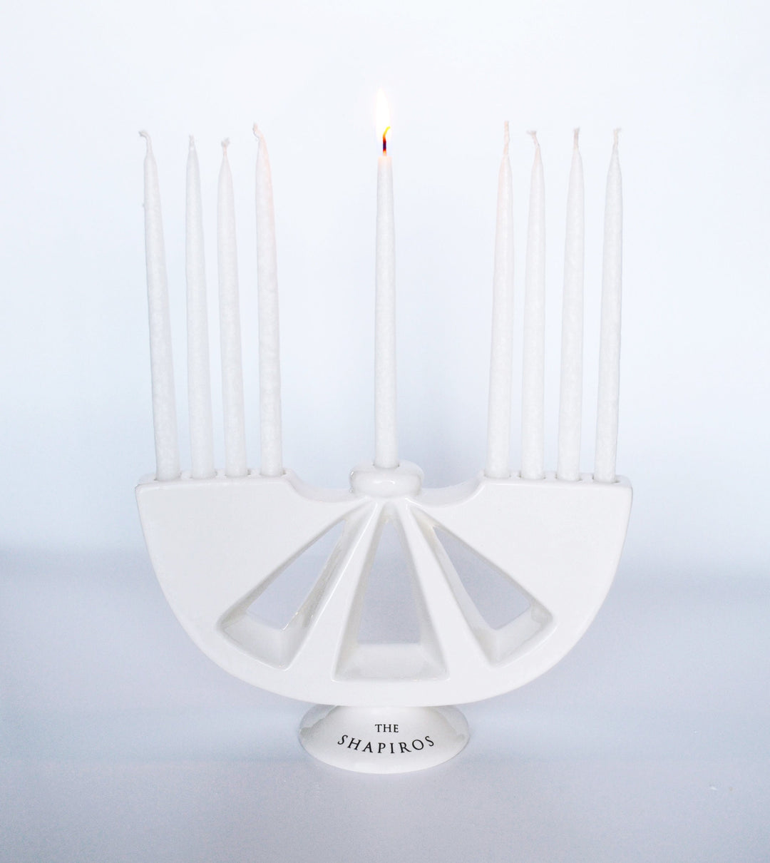 Personalized Menorah for Hanukkah, Menorah Chanukah with Candles