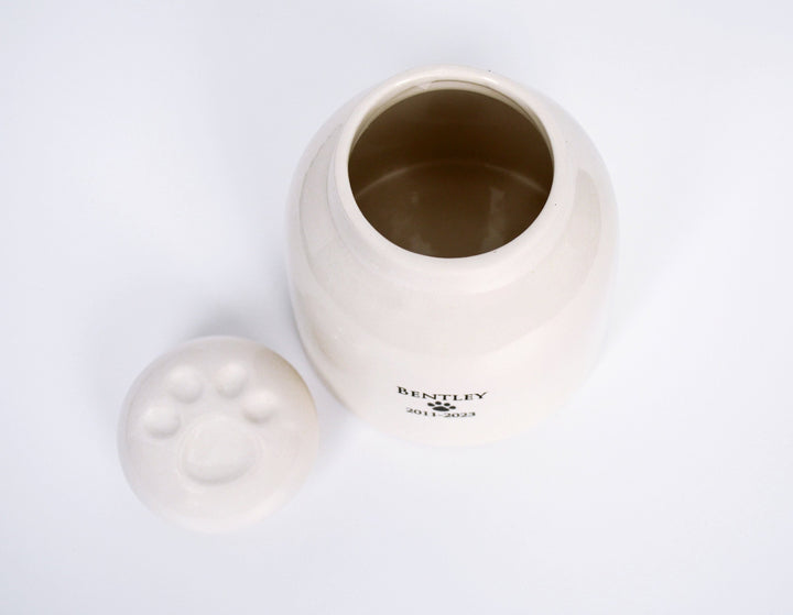 Personalized Pet Urn, for Dog or Cat  - Medium Size