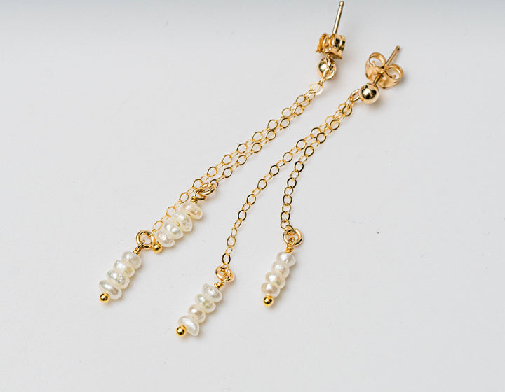 Freshwater Pearl Drop Earrings