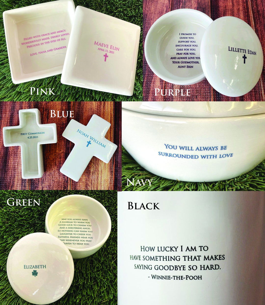 Personalized Dog Memorial Sympathy Gift - Paw Print Plaque or Garden Tile