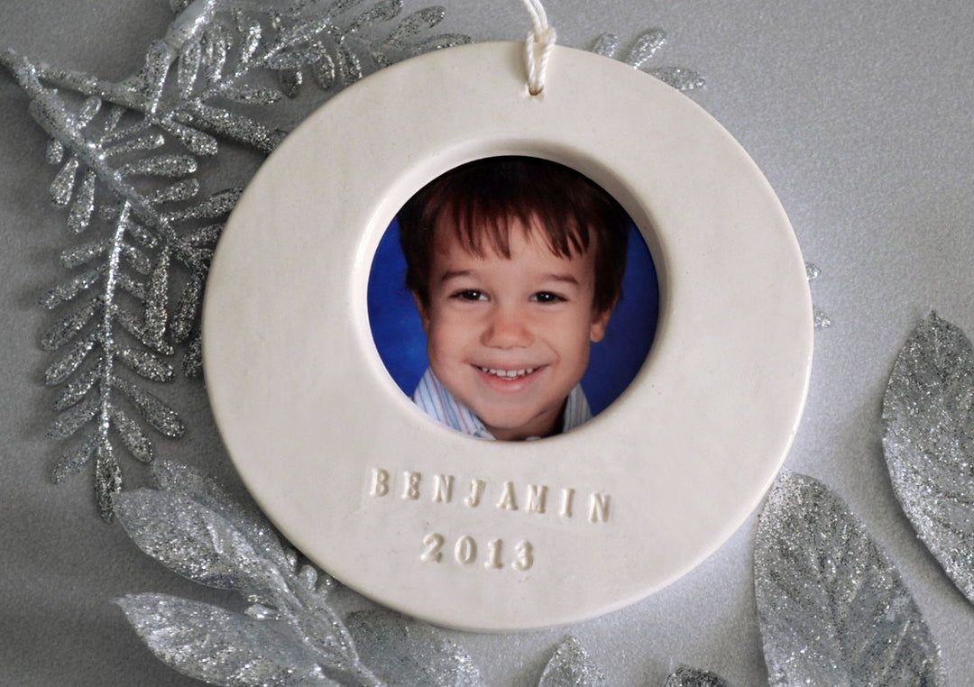 Personalized Picture Frame Christmas Ornament 2024