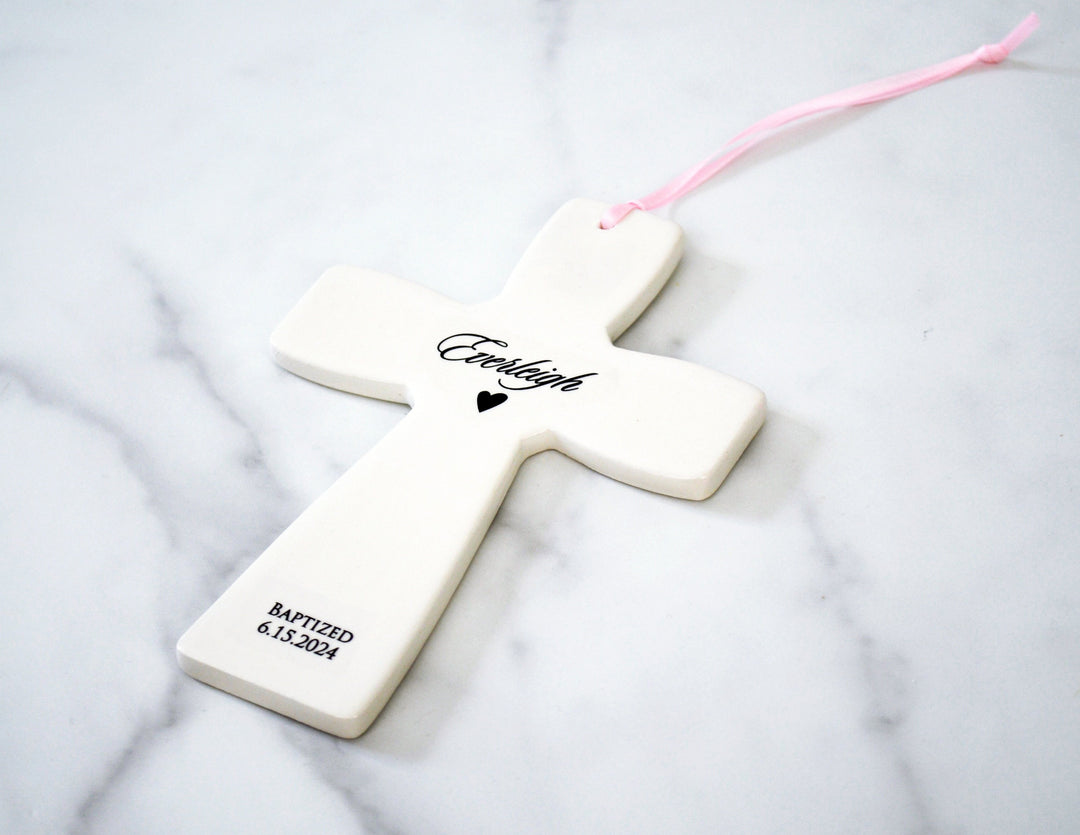 Personalized Baptism Gift, Wall Cross, First Communion Gift or Confirmation Gift