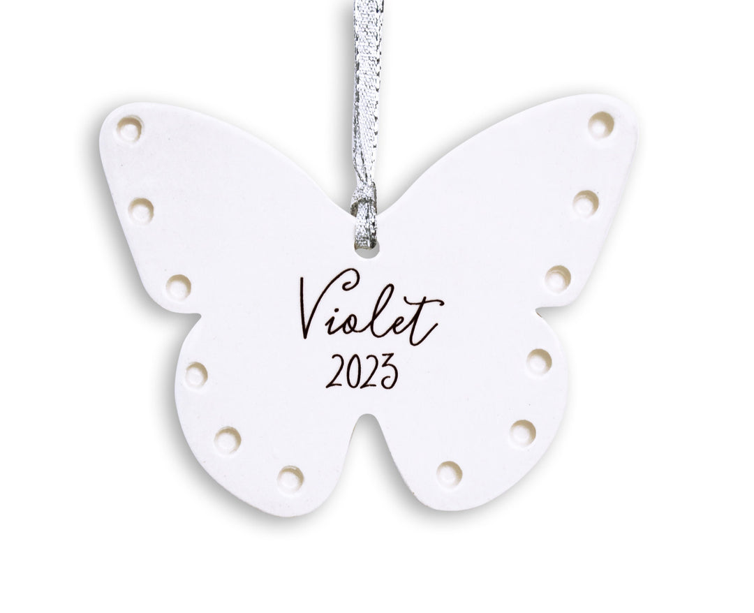 Butterfly Ornament, Personalized Ornament 2024