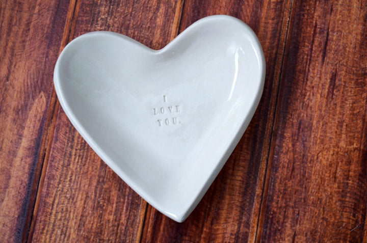 I Love You - Heart Bowl - READY TO SHIP