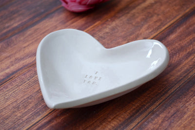 Valentine's Day Gift - I Love You - Heart Bowl