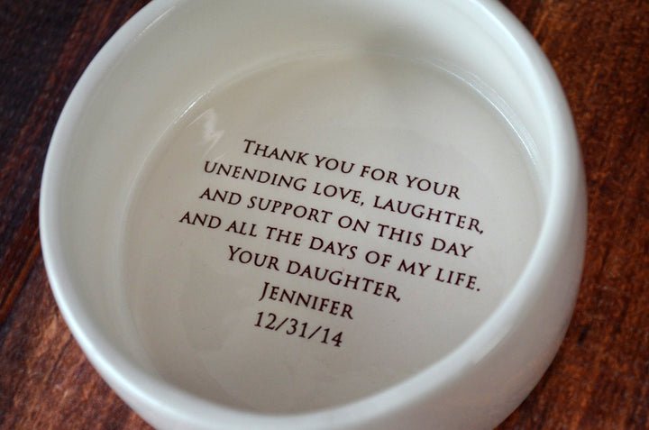 Unique Mother of the Bride Gift - First My Mom, Forever My Friend- Round Keepsake Box