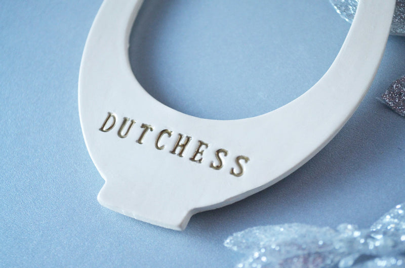 Horseshoe Ornament- Personalized With Name - Gift packaged