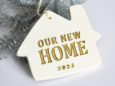 New Home Christmas Ornament - Our New Home 2021 - READY TO SHIP