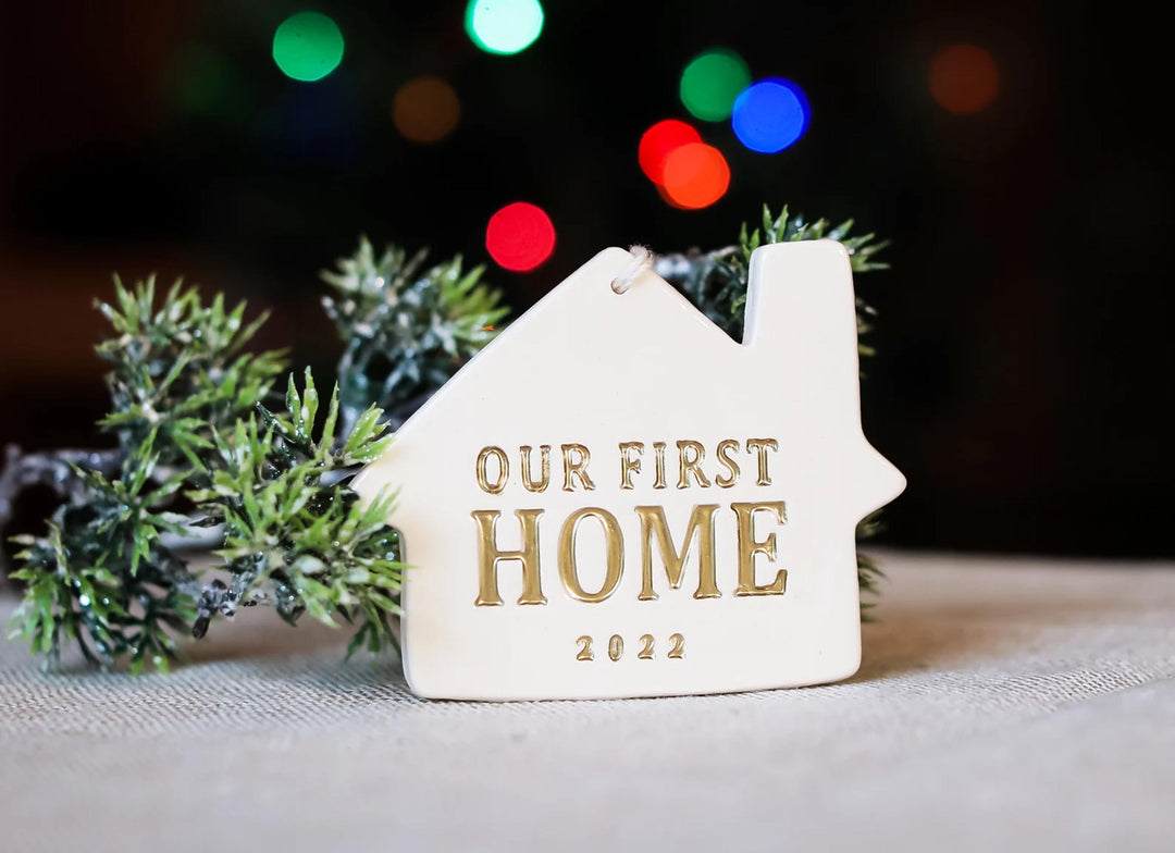 First Home Christmas Ornament - Our First Home 2023 - READY TO SHIP