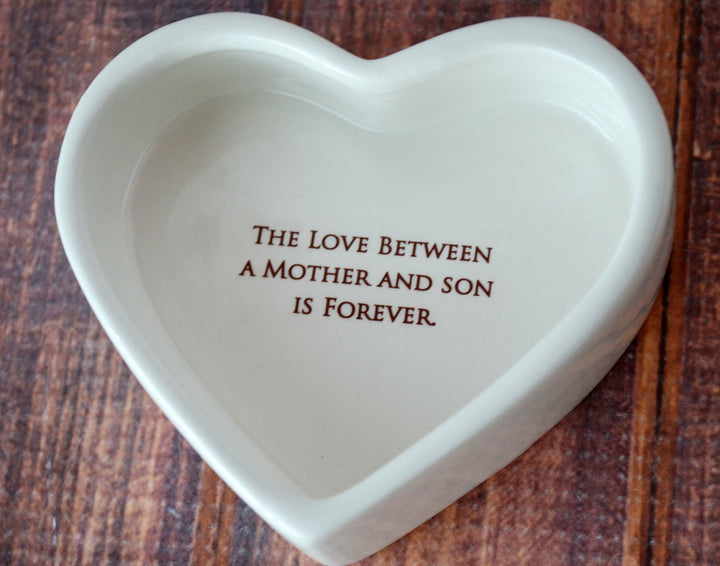 Mother of the Groom Gift | Heart Keepsake Box | Today a Groom, Tomorrow a Husband, Forever Your Son | READY TO SHIP