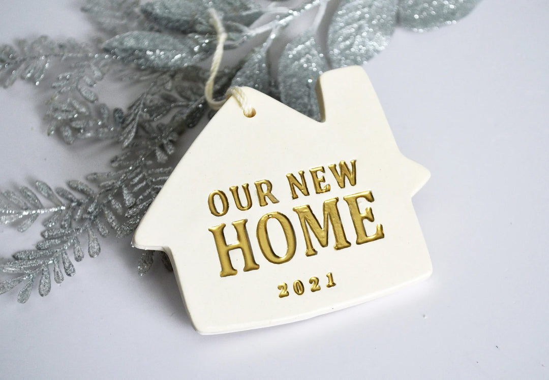 New Home Christmas Ornament - Our New Home 2021 - READY TO SHIP