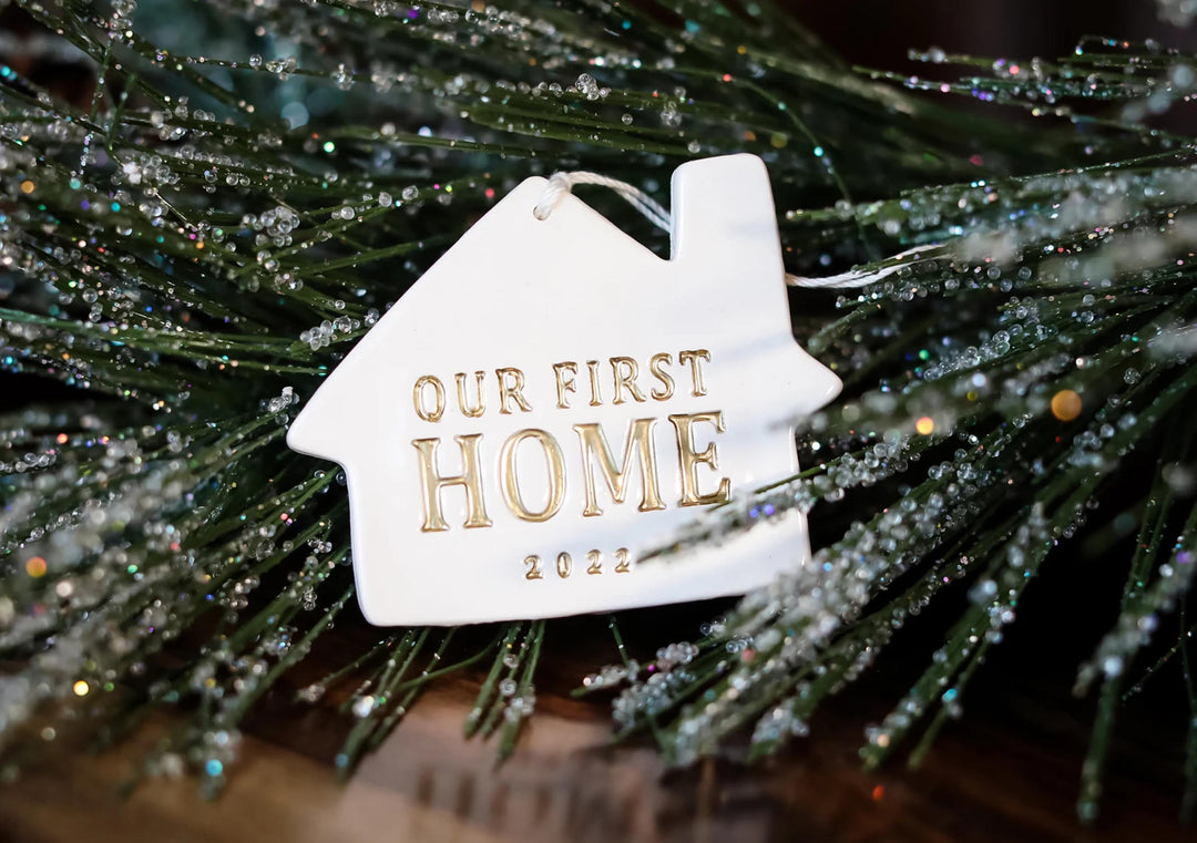 First Home Christmas Ornament - Our First Home 2023 - READY TO SHIP