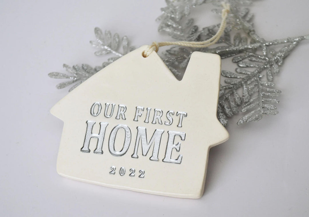 First Home Christmas Ornament - Our First Home 2023 - READY TO SHIP