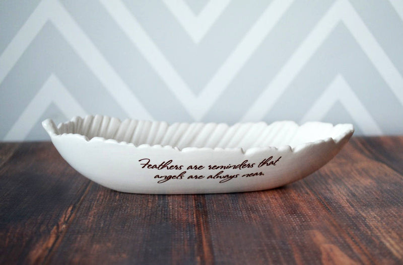 Sympathy Gift, Feather Sympathy Gift - Feathers Are Reminders That Angels Are Always Near